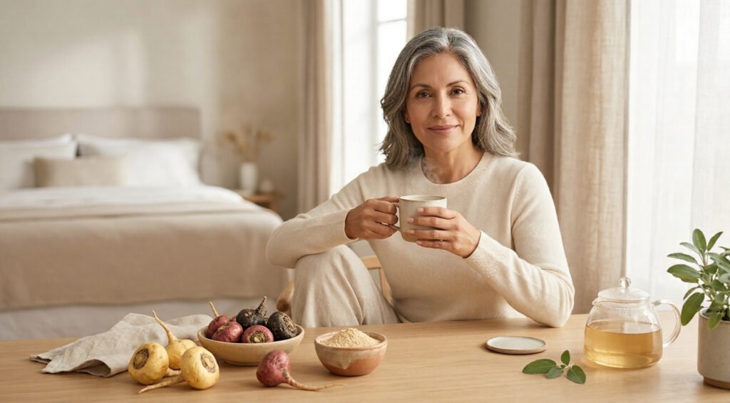 Maca y menopausia: beneficios hormonales, energía y alivio natural de los síntomas
