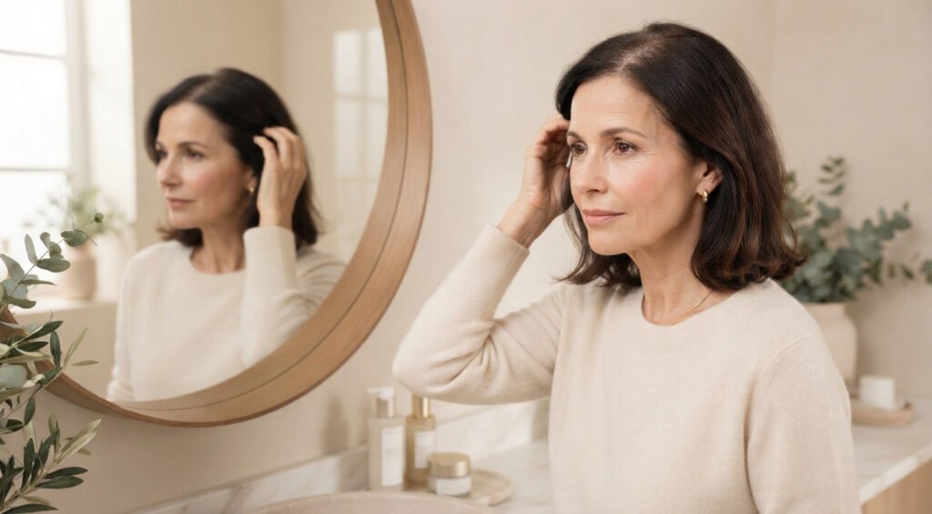 Caída del cabello en la menopausia: causas y tratamientos
