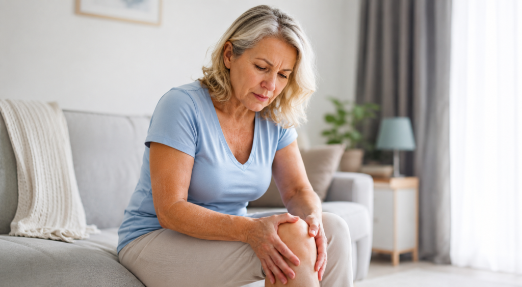 Dolor articular en la menopausia: causas hormonales y cómo aliviarlo naturalmente